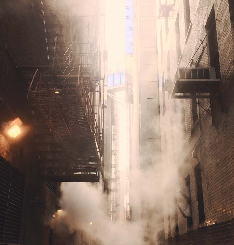 building smoke