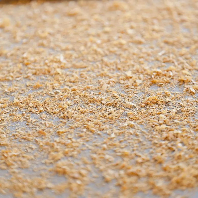 sawdust for the production of mgo board