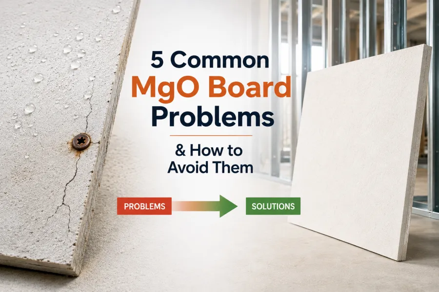 5 common MgO board problems and how to avoid them