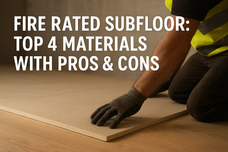 Fire rated subfloor