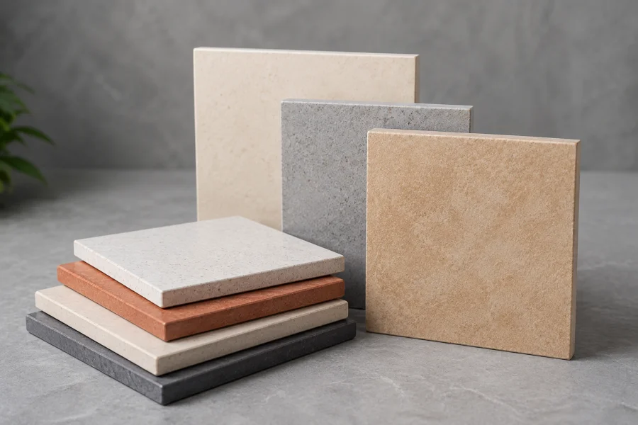 Various ceramic and refractory material panels demonstrating heat resistant and fireproof solutions for furnaces, kilns, and industrial construction